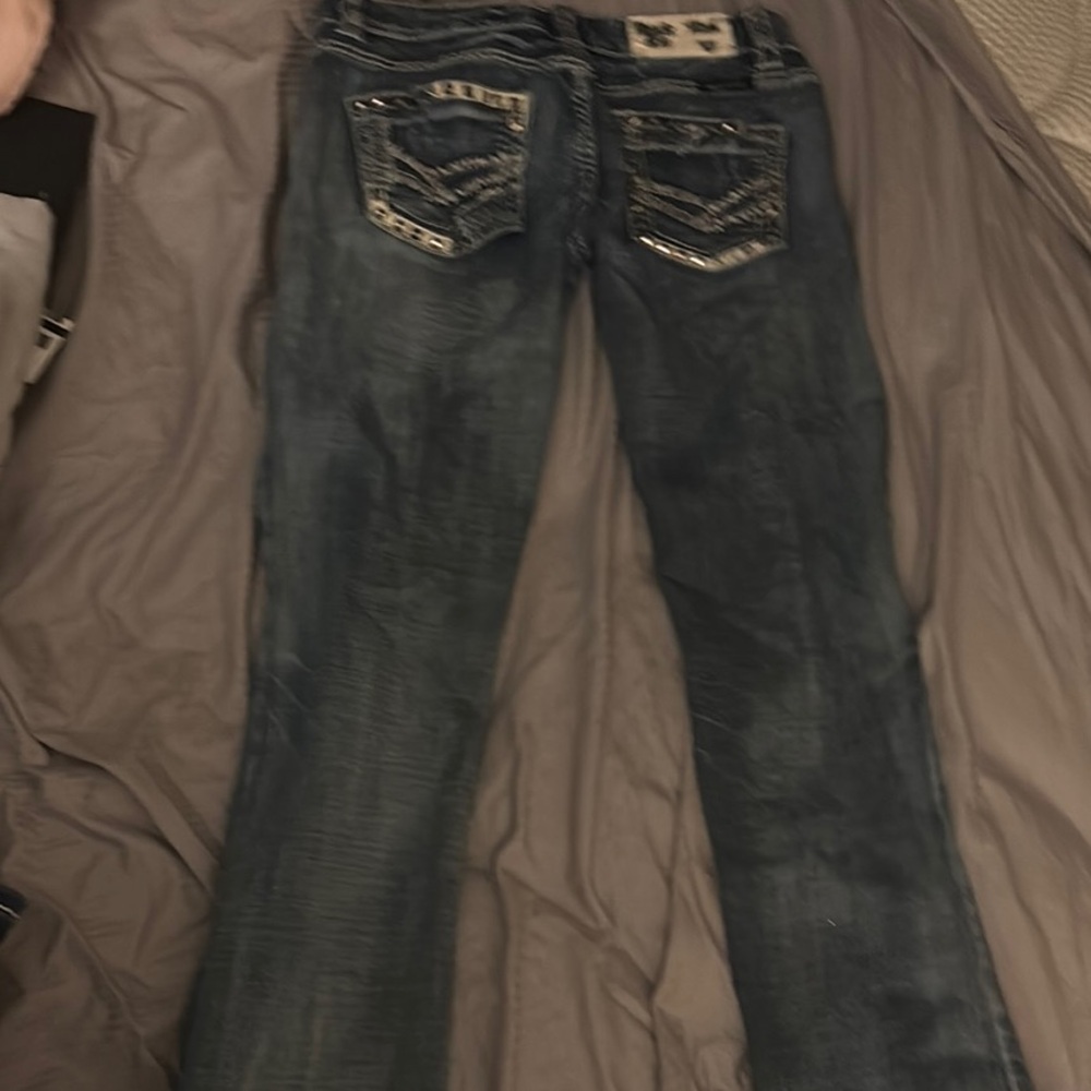 Women's Blue Jeans rock and cowgirl!